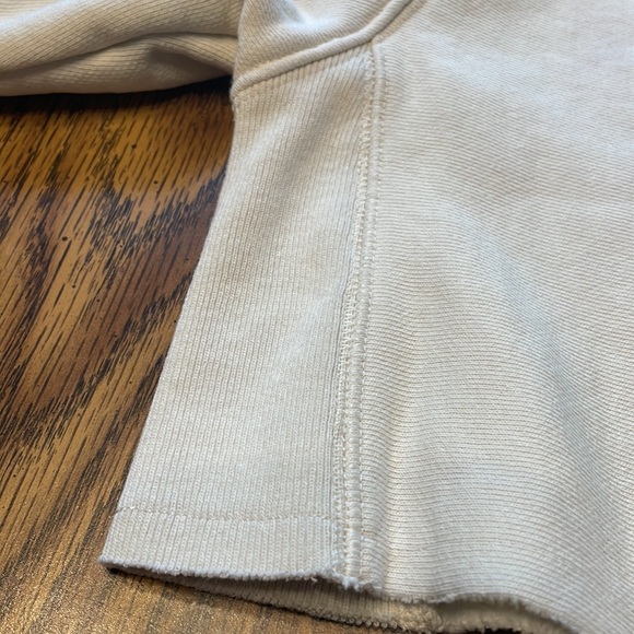 Champion Reverse Weave cropped crewneck sweatshirt in white/cream NWOT - Picture 11 of 11